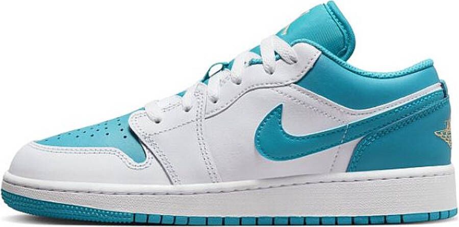 Nike Air jordan 1 low (GS) Y wit aqua