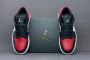 Nike Air Jordan 1 Low Sneaker Wit Rood Zwart Doos Zonder Deksel - Thumbnail 3