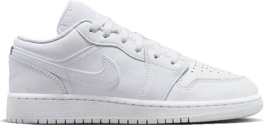 Jordan Air 1 Low (gs) Basketball Schoenen white white white maat: 36.5 beschikbare maaten:36.5 37.5 38.5 40