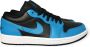 Nike Air Jordan 1 Low Laser Blue Black 553558 - Thumbnail 1