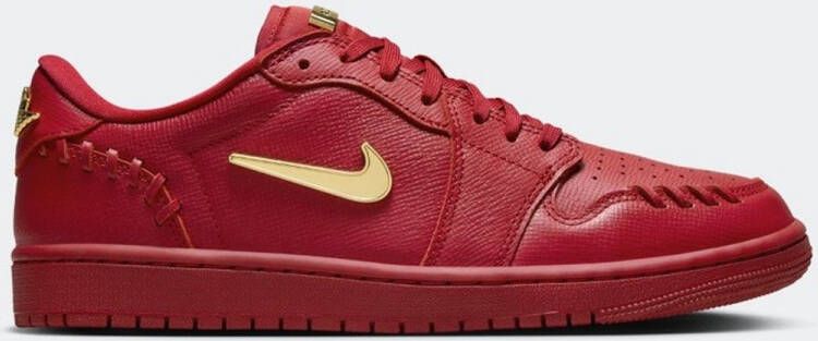 Nike Air Jordan 1 Low Method Of Making Gym Red Gold Sneakers Unisex Doos Zonder Deksel