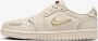 Nike Air Jordan 1 Low 'Method Of Making' Legend Light Brown Gold Sneakers Doos Zonder Deksel - Thumbnail 3