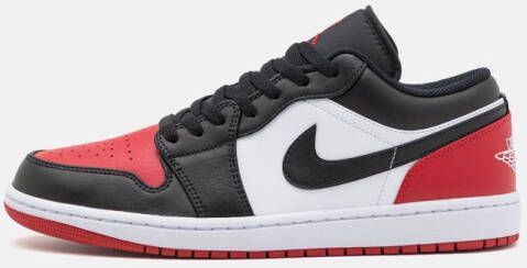 Nike Air Jordan 1 Low SE Heren Sneaker Wit Zwart Rood Doos zonder deksel