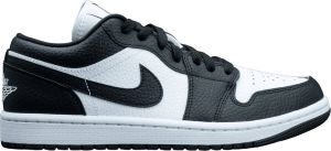 Nike Air Jordan 1 Low SE Homage White Black (W) DR0502-101 ZWART Schoenen