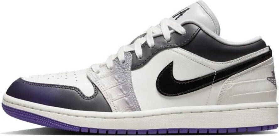 Jordan Wmns Air 1 Low Se 1 Dames sail black sail cement grey maat: 42 beschikbare maaten:36.5 37.5 38.5 39 40.5 41 42