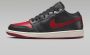 Nike Air Jordan 1 Low Sneaker Black Gym Red Schoenmaat EU - Thumbnail 1