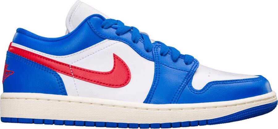 Nike Air Jordan 1 Low Sport Blue Gym Red (Women's) D BLAUW Schoenen