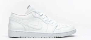 Nike Air Jordan 1 Low Triple White Sneaker 553558