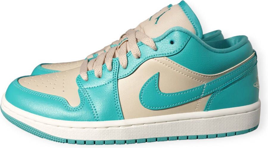 Jordan Wmns Air 1 Low Sanddrift Washed Teal Sail Schoenmaat 37 1 2 Sneakers DC0774 131