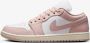 Jordan Air 1 Low Dames White Sail Pink Oxford- Dames White Sail Pink Oxford - Thumbnail 5