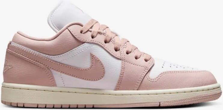 Jordan Air 1 Low Dames White Sail Pink Oxford- Dames White Sail Pink Oxford