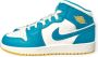 Nike Air Jordan 1 Mid Aquatone (GS) DQ8423-400 Kleur als op foto Schoenen - Thumbnail 1