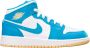 Nike Air Jordan 1 Mid Aquatone (GS) DQ8423-400 Kleur als op foto Schoenen - Thumbnail 1