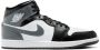 Jordan Schoenen Air 1 Mid Black White Iron Grey- Black White Iron Grey - Thumbnail 12