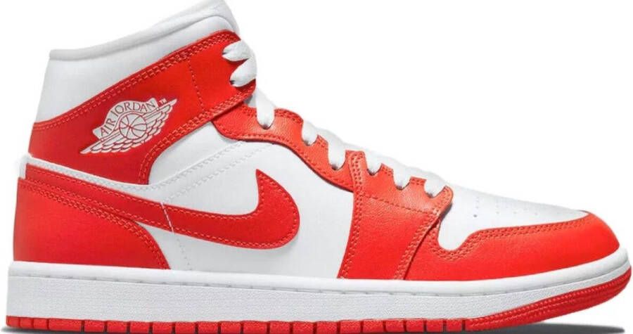 Nike Air Jordan 1 Mid BQ6472 116 Red-White Kentucky Red