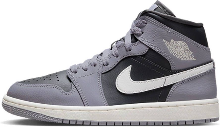 Nike Air Jordan 1 Mid 'Stealth Grey' (SNEAKERHYPE)