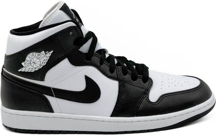 Jordan Wmns Air 1 Mid Basketball Schoenen white black white maat: 36 beschikbare maaten:36.5 37.5 38.5 39 40.5 41 42 36