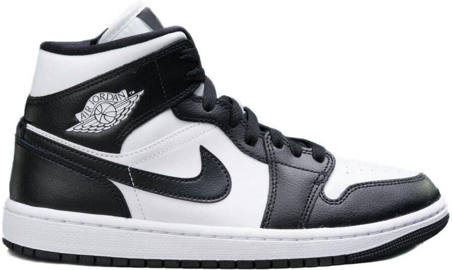 Jordan Wmns Air 1 Mid Basketball Schoenen white black white maat: 36 beschikbare maaten:36.5 37.5 38.5 39 40.5 41 42 36