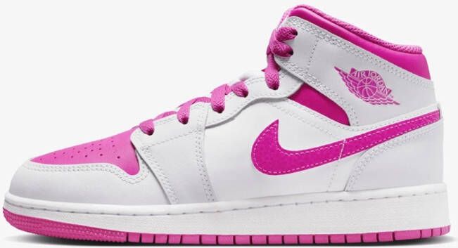 Jordan Kinderschoenen Air 1 Mid Iris Whisper White Fire Pink Iris Whisper White Fire Pink