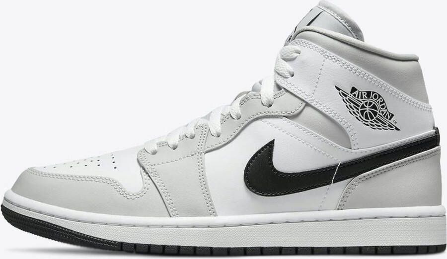 Air Jordan 1 Mid Nike Grey Fog Black White BQ6472 015 EUR