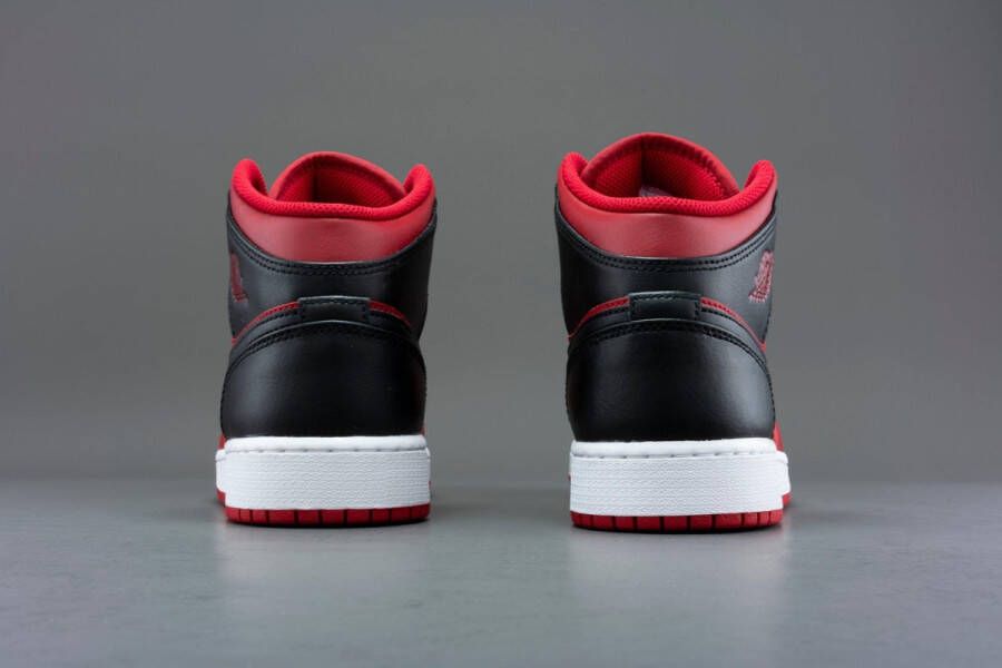 Nike Air Jordan 1 Mid Gs Reverse Bred 554725-660 REVERSE BRED Schoenen