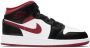 Jordan Nike Air 1 Mid (GS) White Gym Red-Black DJ4695 122 EUR - Thumbnail 2