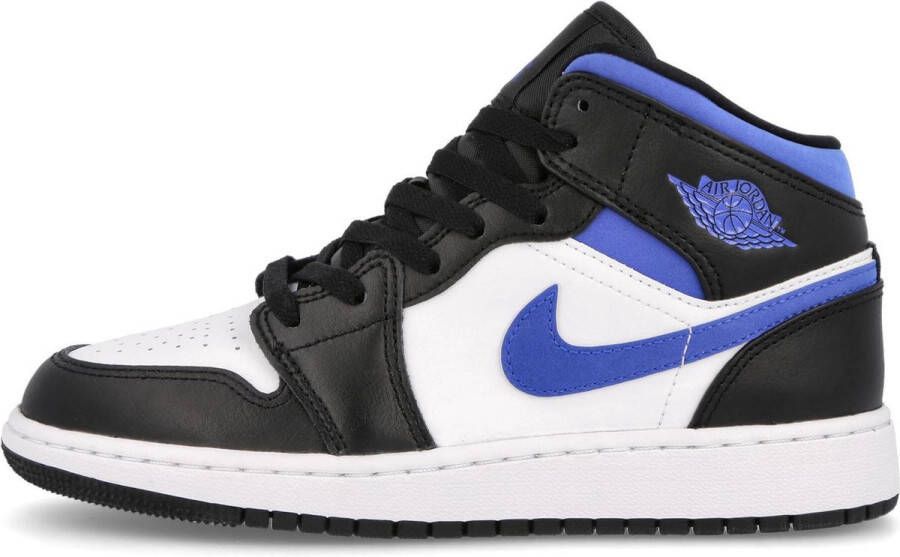 Nike Air Jordan 1 Mid (GS) White Racer Blue-Black 554725
