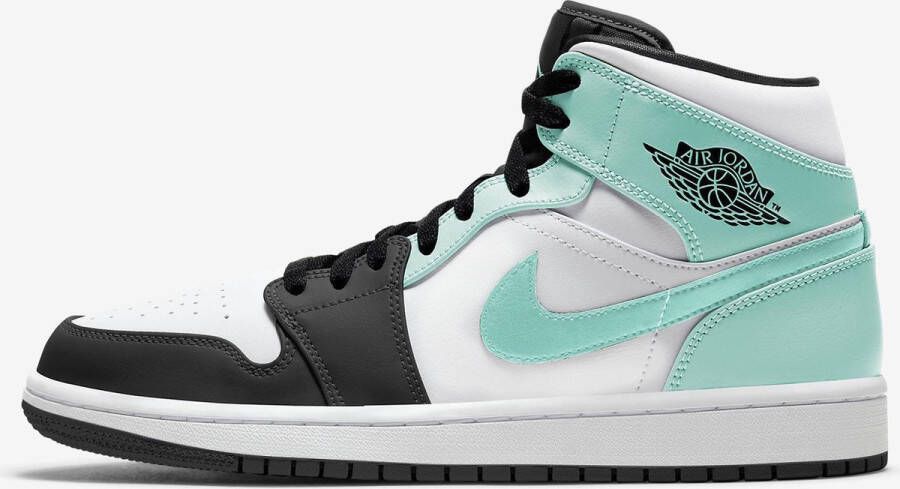 Jordan Nike Air 1 Mid(GS ) White Tropical Twist Black 554725 132 EUR