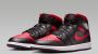Jordan Air 1 Mid Air 1 in zwart formaten: 42.5 - Thumbnail 1