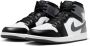 Jordan Schoenen Air 1 Mid Black White Iron Grey- Black White Iron Grey - Thumbnail 7