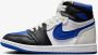Nike Jordan 1 Mid High MM Sneakers Wit Blauw Zwart - Thumbnail 1