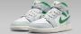 Jordan Air 1 Mid (GS) Air Retro in wit formaten: 37.5 - Thumbnail 1