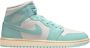 Jordan Damesschoenen Air 1 Mid Sail Muslin Light Dew- Dames Sail Muslin Light Dew - Thumbnail 8