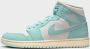 Jordan Damesschoenen Air 1 Mid Sail Muslin Light Dew- Dames Sail Muslin Light Dew - Thumbnail 6
