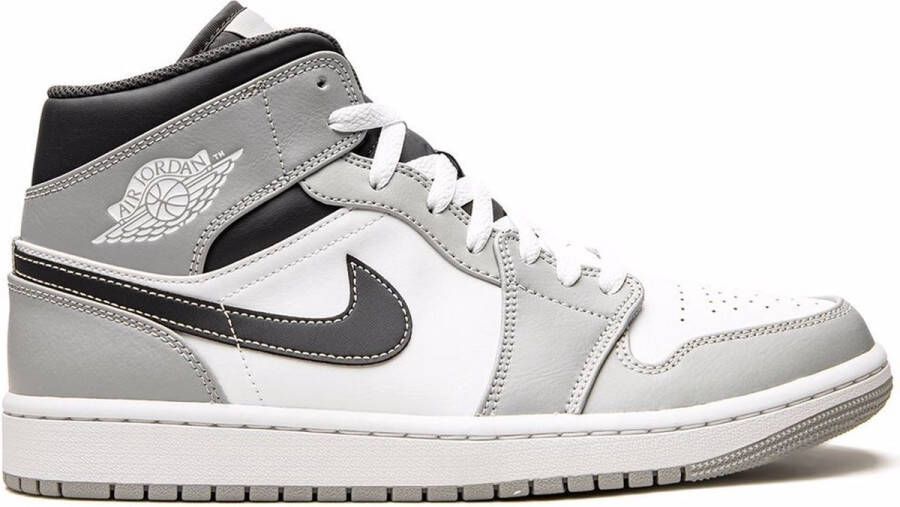 Jordan Air 1 Mid "Grey Anthracite" Light Smoke Grey- Light Smoke Grey