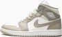 Nike Air Jordan 1 Mid Linen - Thumbnail 2