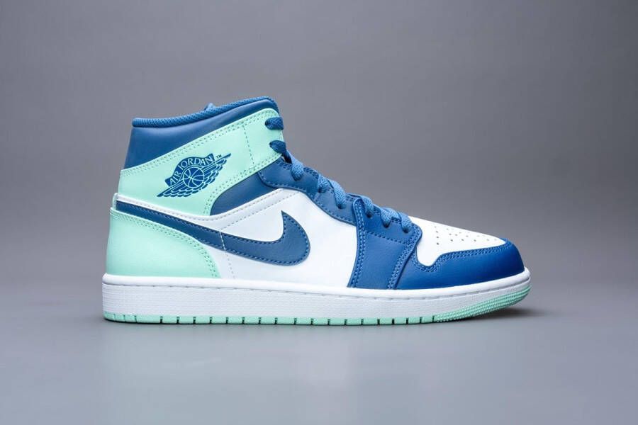 Nike Air Jordan 1 Mid Mystic Navy Mint Foam 554724-413 Kleur als op foto