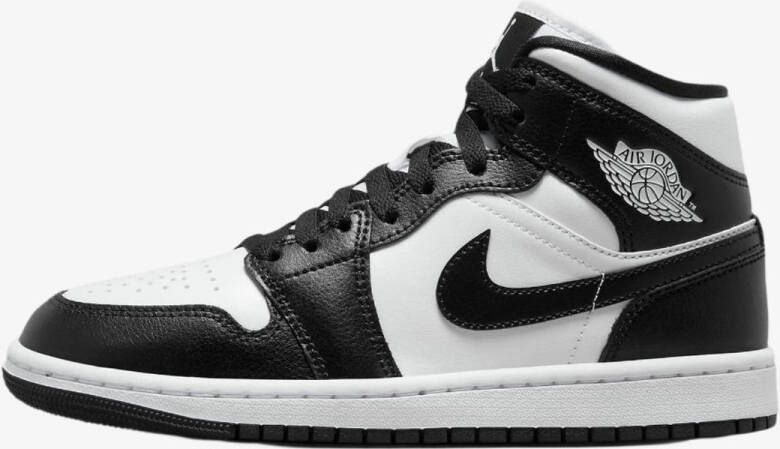 Jordan Wmns Air 1 Mid Basketball Schoenen white black white maat: 36 beschikbare maaten:36.5 37.5 38.5 39 40.5 41 42 36 - Foto 5