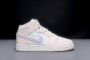 Nike Air Jordan 1 Mid Pink Wash (GS) FD8780-601 roze lila paars wit sneakers hoog zomerschoenen kindersneakers - Thumbnail 4
