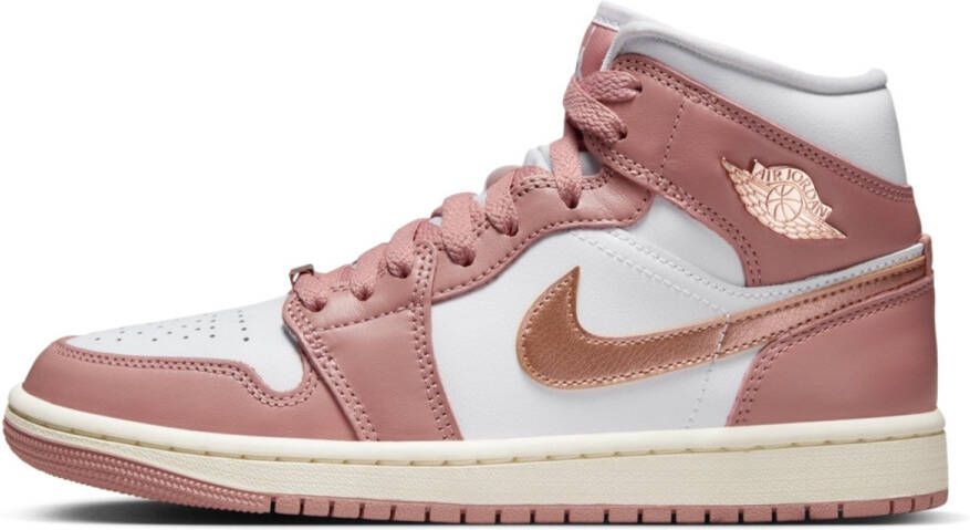 Jordan Mid 'Red Stardust' Sneakers Pink Heren