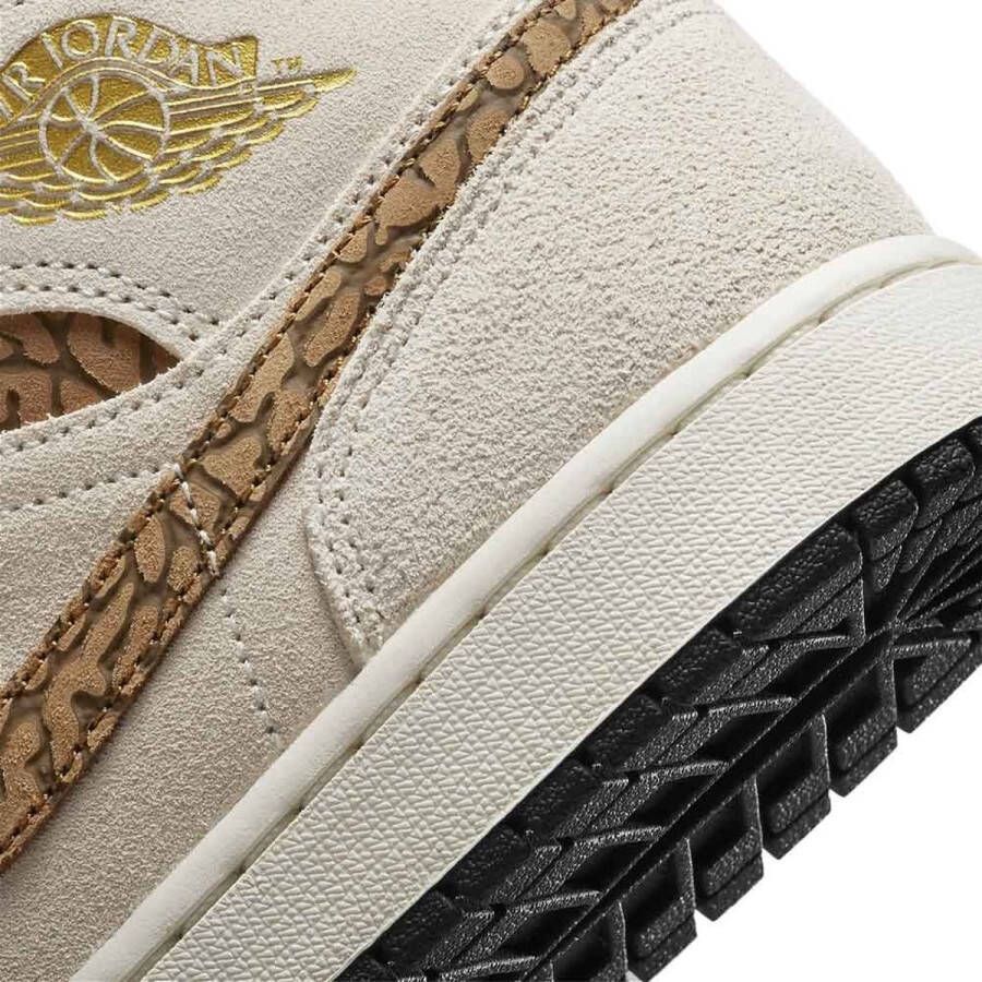 Nike Air Jordan 1 Mid SE Brown Elephant Schoenmaat EU