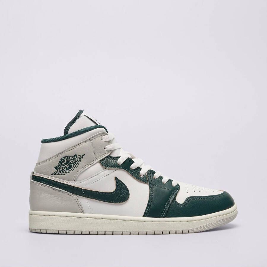 Jordan Air 1 Mid SE White Sail Neutral Grey Oxidised Green- White Sail Neutral Grey Oxidised Green