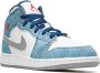 Jordan Nike Air 1 Mid SE(GS ) French Blue Light Steel DR6235 401 EUR - Thumbnail 3