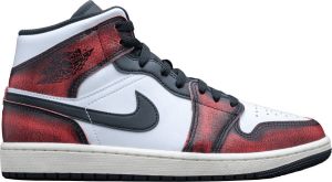 Jordan Air 1 Mid Se Black Infrared 23 White Sail Schoenmaat 40 1 2 Sneakers DV9565 006