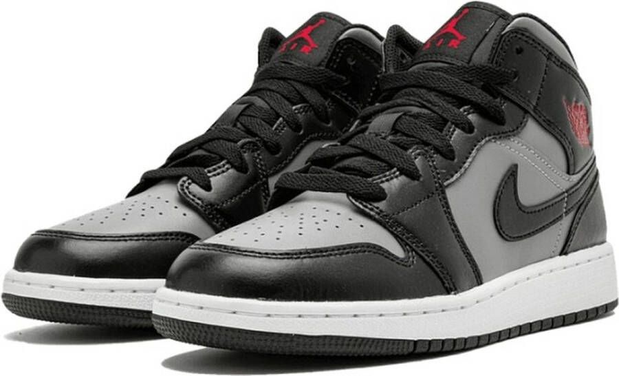 Nike Air Jordan 1 Mid Shadow Red (GS) 554725-096 ROOD Schoenen - Foto 2