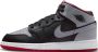 Jordan kinderschoenen Air 1 Mid SE Black Fire Red White Ce t Grey Black Fire Red White Ce t Grey - Thumbnail 1