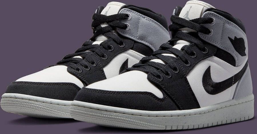 Nike Air JORDAN 1 MID SPECIAL EDITION CANVAS Sneakers Unisex
