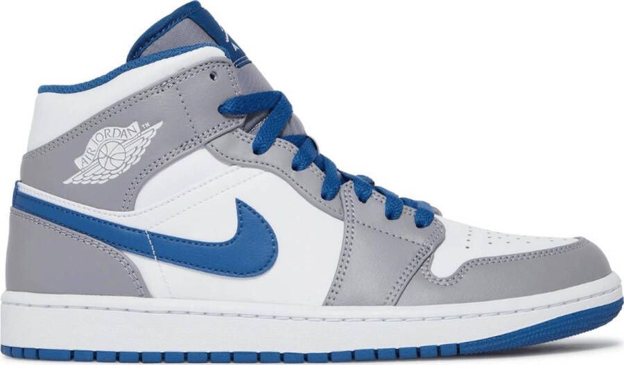 Nike Air Jordan 1 Mid True Blue Ce t (GS) Y DQ8423