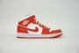Jordan Nike Air 1 Mid W Syracuse Sneakers Kentucky Red - Thumbnail 2