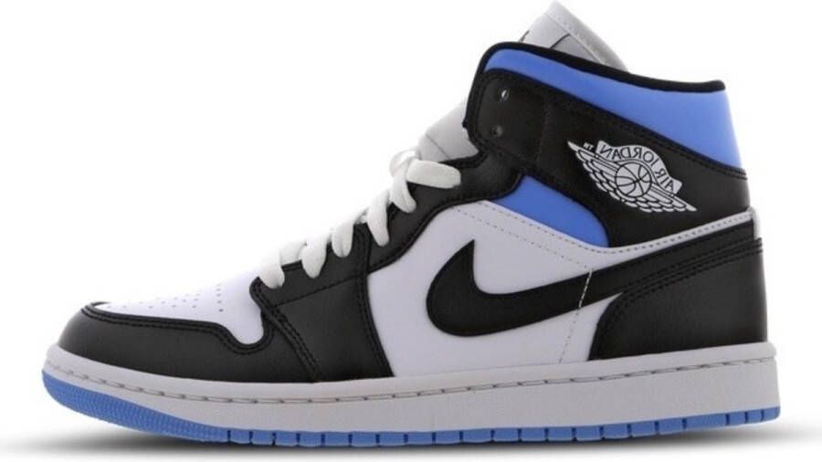 Nike Air Jordan 1 Mid White Black-University Blue BQ6472